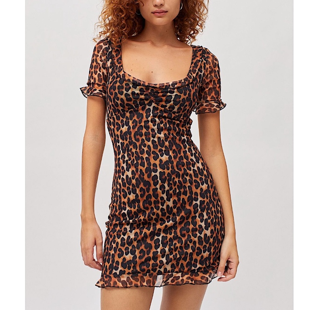 UO Animal Print Dress
